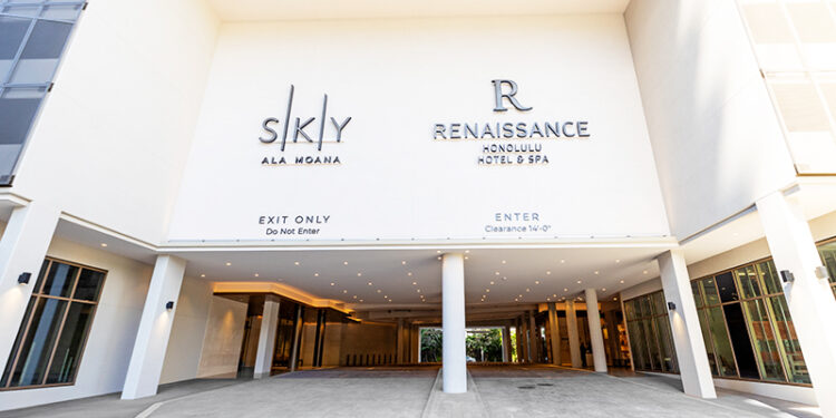 スカイアラモアナ入口