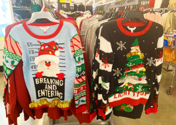 クリスマスファッション：アグリーセーターUgly Sweater